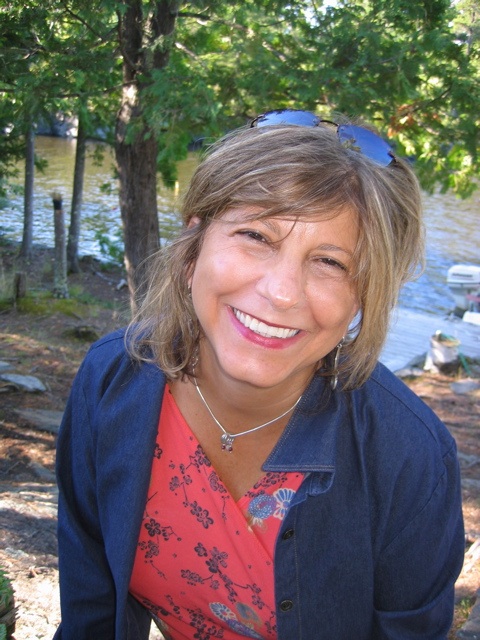 Barbara Santucci at Rainey Lake